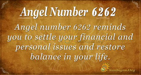 6262 angel number meaning|Angel Number 6262 – Meaning & Reasons you are seeing